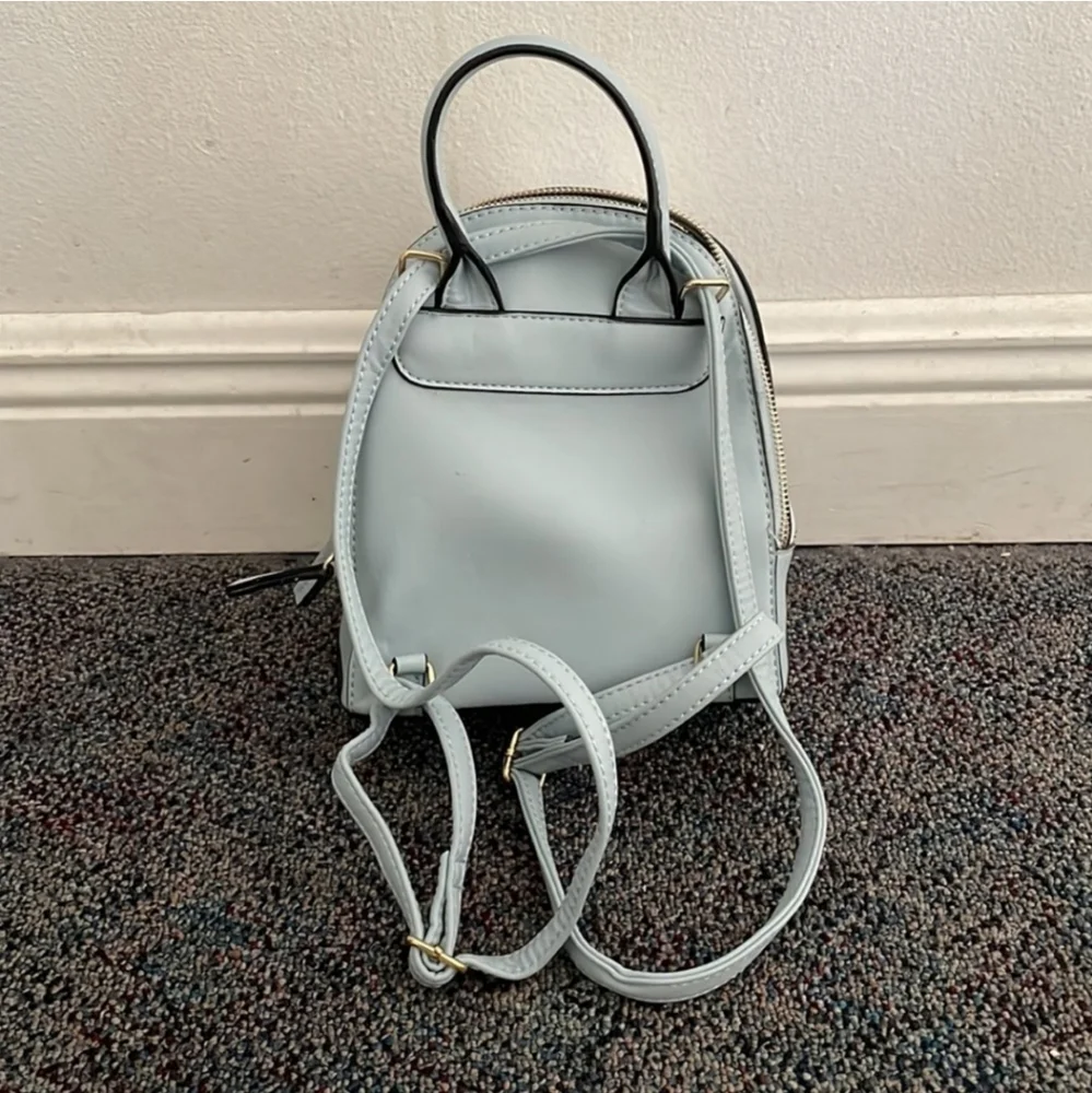 Aldo Striped and Floral Mini Backpack